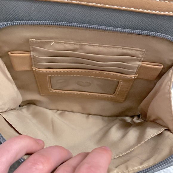 This is a nice leather bag that is brand new. The brand is  Kim Rogers. - Picture 6 of 6